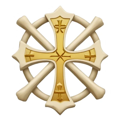 st peters cross sticker