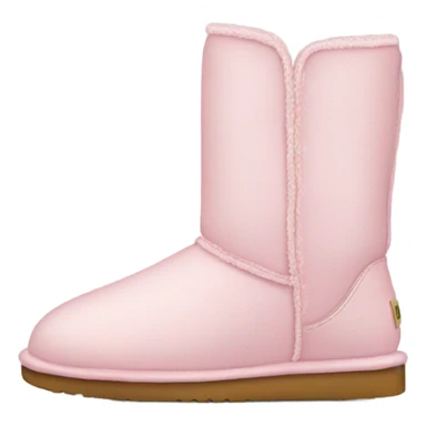 light pink uggs sticker