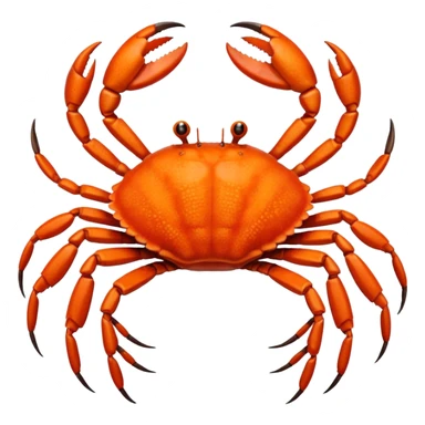 Eight legged crab sticker