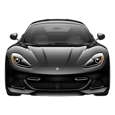 black sport car sticker