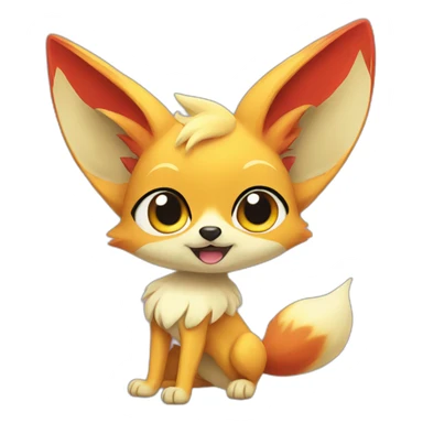Fennekin sticker