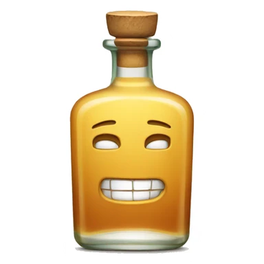 Tequila bottle sticker
