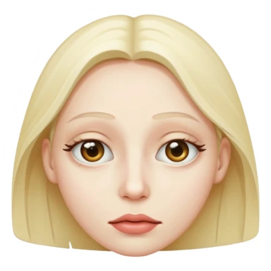 malnourished face sticker