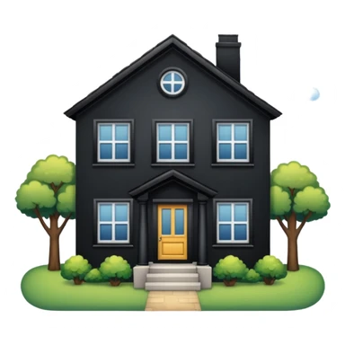 One story home, 2 windows on left side  sticker