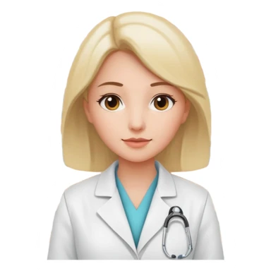 una mujer en una farmacia sticker