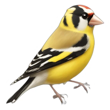 goldfinch sticker