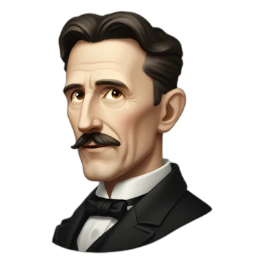 nicolas tesla sticker