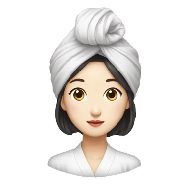 Shin tae young using turban sticker