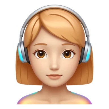 AI Ptch Agent holo-human-like Cyber AI face, warm, calm and friendly. Holographic look.Soft AI face with a listening, welcoming expression, minimal facial lines, calm eyes. Minimalistic presentation. sticker