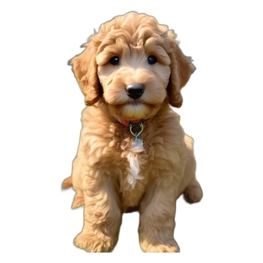 reddish-mini-goldendoodle-puppy sticker