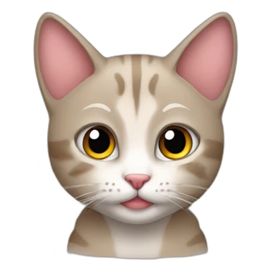 Gato enamorado sticker