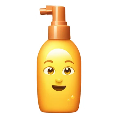 tanning spray sticker