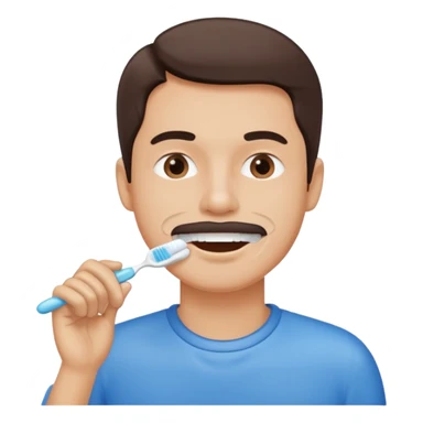 create a hand drawn icon fine line style with a men doing habits sticker