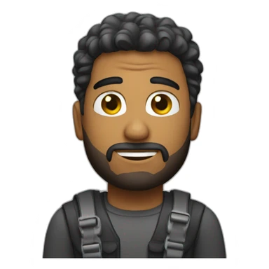 Cristianno en train de dire suuu sticker