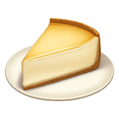 Slice of cheesecake sticker