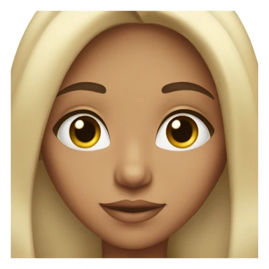 girl with long lashes sticker