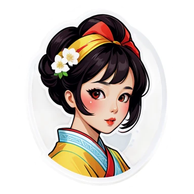 Coreana coquette sticker