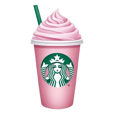 Pink drink Starbucks sticker