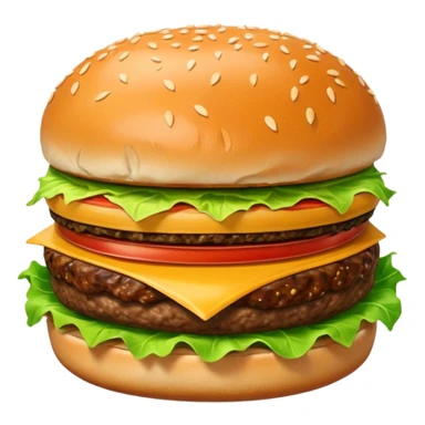 burger looks cold and not delicious sticker