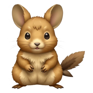 American pika animal sticker