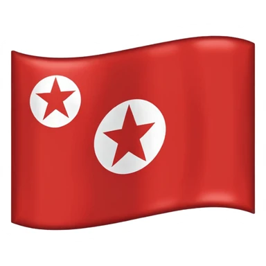 North Korea Flag sticker