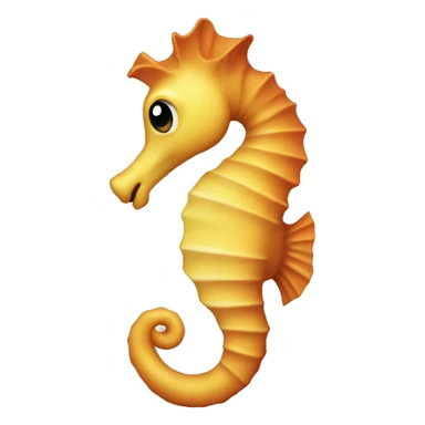 Sea horse sticker