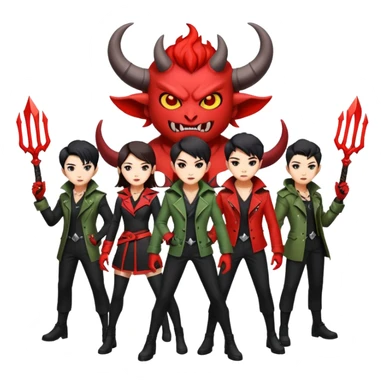 K-pop Demon hunters show sticker