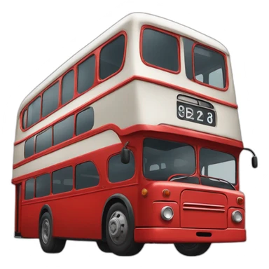 red-bus-two-storied sticker