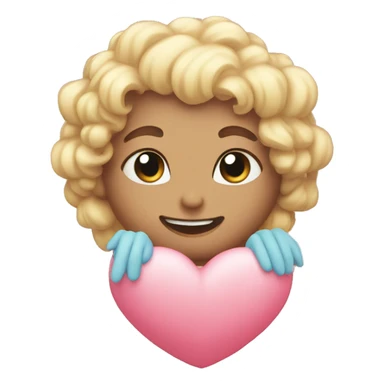 Cute aesthetic heart sticker