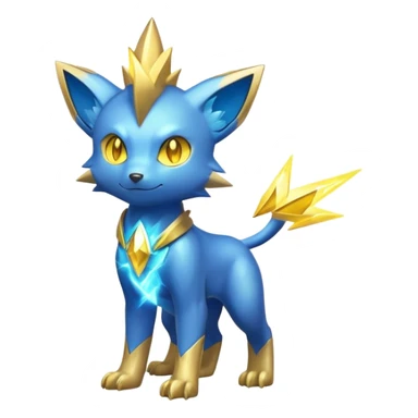  Shiny Sparkly Shinx-Manectric-Fakémon-creature sticker