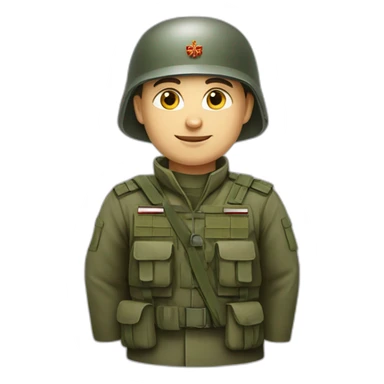 Russian soldier 2023 sticker