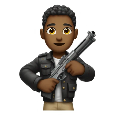 Gay with a gun sticker
