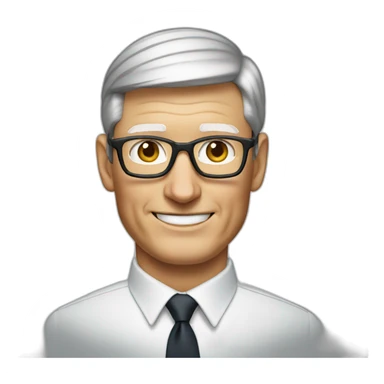 Apple CEO Tim Cook sticker