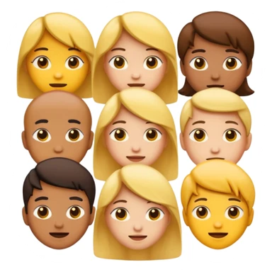 😏+😳+😠+🥺 sticker