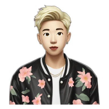 Rap monster of BTS sticker