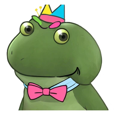 two people social at party sticker