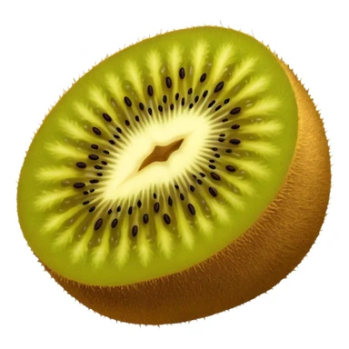 Gold kiwi sticker