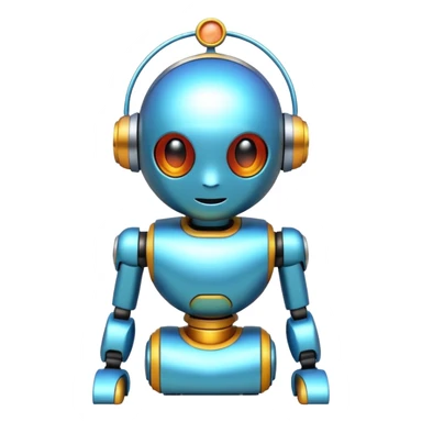 AI BOT 3D HIGH QUOLATY COLOUR FULL sticker