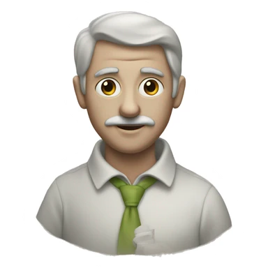 Doodle with scharf sticker