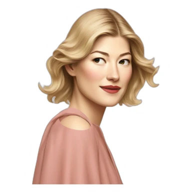 Rosamund Pike sticker