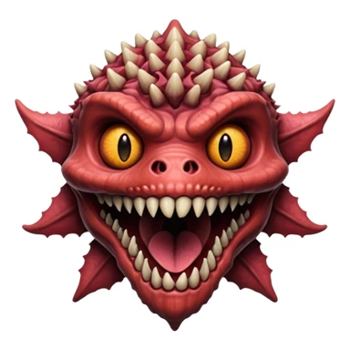 stranger things demogorgan sticker