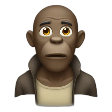 singe qui rit sticker