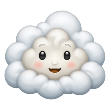 large White Cloud, emotion sticker