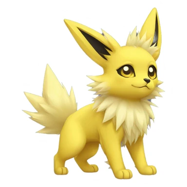 Jolteon-Umbreon full body sticker