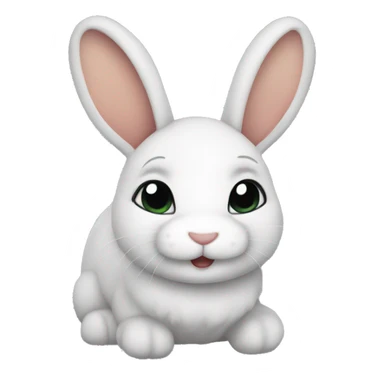 bunny plushy sticker
