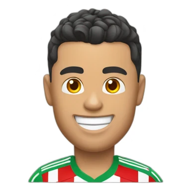 Ronaldo qui boit du Coca-Cola sticker