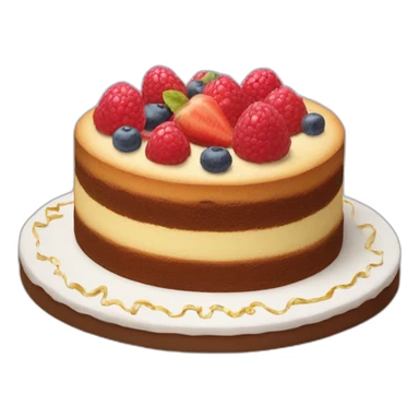 Gâteau d’anniversaire 20ans sticker