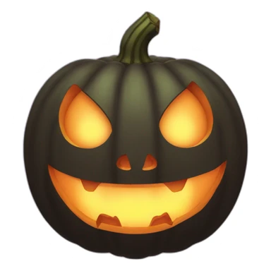 Spooky pumkin sticker