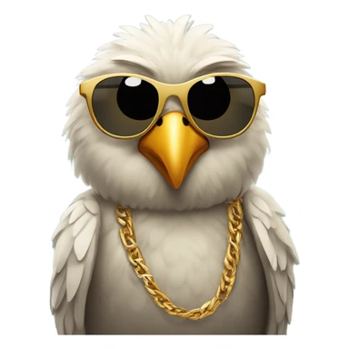 Swaggiest bird sticker