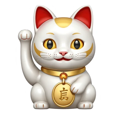 Lucky cat sticker